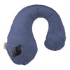 Bucky Travel Collection, Gusto Inflatable Neck Pillow, Sailor Blue, One