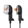 SPNUVR 2Pcs Rear Motorcycle turn signals Winker Indicators light for