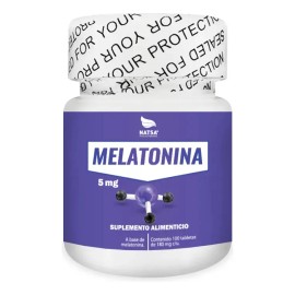 Melatonina 100 Tabletas Tableta Antes Dormir Duerme
