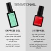 Sensationail Express Gel One Step Nail Polish, Cafe Au Lait,