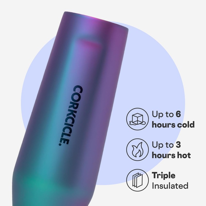 Corkcicle Stemless Flute - Chill Drinks for 9 Hours -