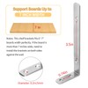 LSK L Heavy Duty Stainless Steel Corner Bracket, 6"2" (15050mm)