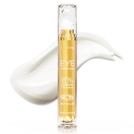 6% Caffeine Eye Cream for Dark Circles: 1% Retinol Daily Caffeine Eye Serum for Puffy Eyes Skin Care Suitable for Women