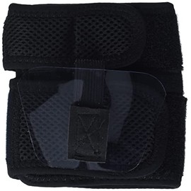 OTC Drop Foot Wrap, Adjustable Ankle Brace with Quick Release Clip, Fits Left or Right Ankle, Black, Universal