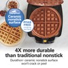Hamilton Beach Belgian Waffle Maker with Removable PFAS-Free Durathon Nonstick