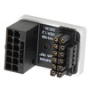 ATX 16Pin Male to 16pin Female 180 Degree Angled Adapter
