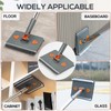 Feeloco Base Board Cleaner Tool,Wall Cleaning Mop with 360° Rotation,