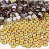 NCB Nancybeads 1500pcs Flatback Round Glass Nail Art Rhinestones Crystal