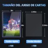 200 hojas Fundas para tarjetas de carga superior de 3