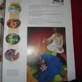 Living Crafts Magazine 2010 Summer Garden Loom Hammock Kids Vests Baby Playmat