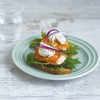 KINTO GLOW Plate, 7.7 inches (195 mm), Navy 20919