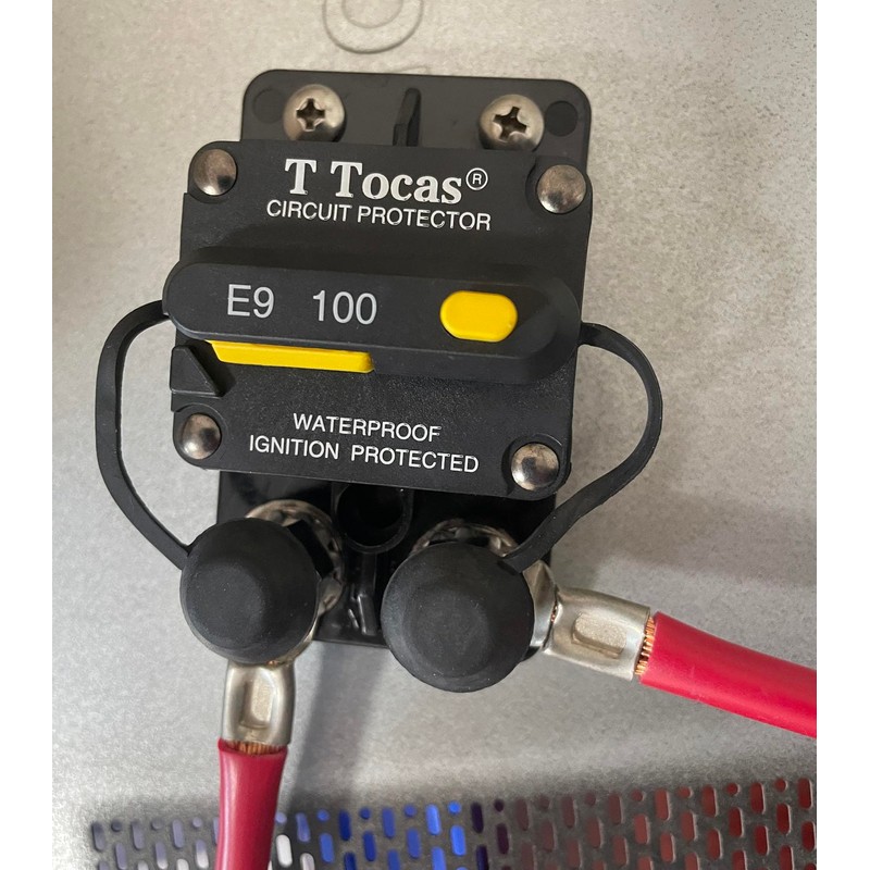 T Tocas E9 3/8" M10 Studs 100 Amp Car Circuit