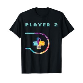 Player 2 Player 1 Shirts Matching Couple Gamer Gaming Gift T-Shirt
