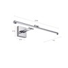 Chrome Bathroom Vanity Light Not Dimmable 16W 24 Inch LED