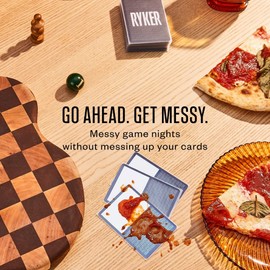 Ryker - Compatible con Here to Slay: 2 expansiones, paquete de funda para tarjeta | Fundas para cartas de juego de mesa (transparente)