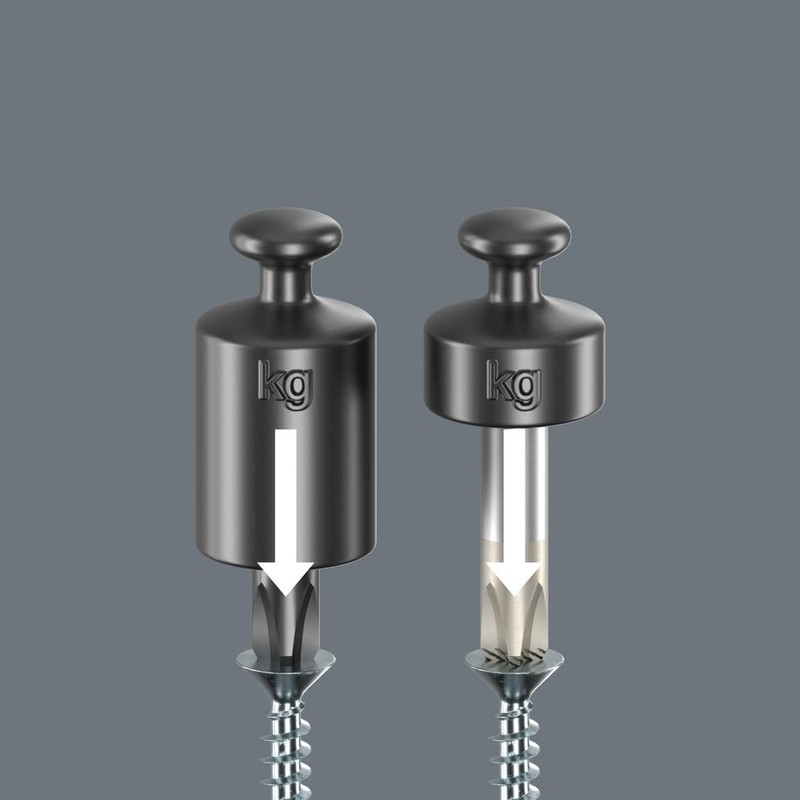 Wera - 5105650001 Kraftform Plus 334/6 Screwdriver Set with Rack