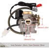 mycheng 50cc Carburetor 4 Stroke GY6 High Performance 139QMB Carburetor