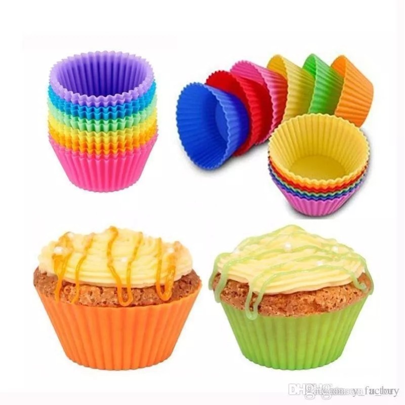 Lion 12 Moldes De Silicón Para Cupcake Capacillo