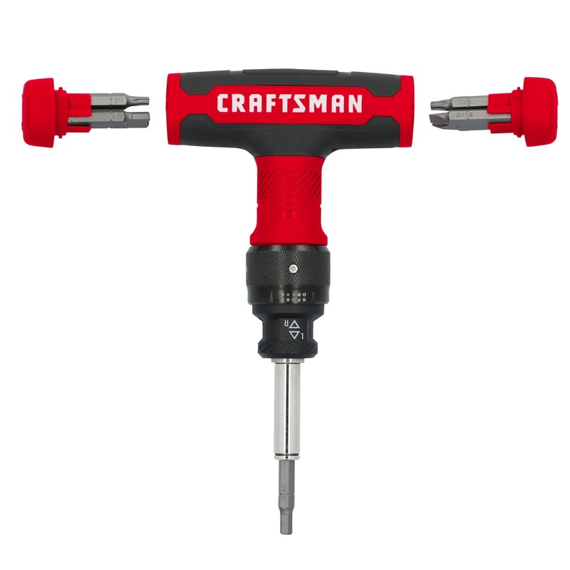 CRAFTSMAN 13 Piece Speeddrive Ratcheting T-Handle Set (CMHT68135)