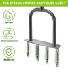 Dolibest Manual Aerator Lawn Tool, Manual Yard Plug Aerators with