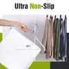 Spring Fever Foam Padded Clothes Hangers with Hooks - Sponge