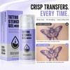 Usiriy Tattoo Stencil Transfer Gel 3.38oz, Long-Lasting Smudge-Proof Clear