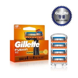 Fusion Power Razor Blades 4-Pack / 퓨전 파워 면도날 4입