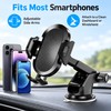 Car Phone Mount with Long Adjustable Arm – Suction Cup