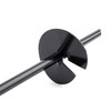 Yesland 8 Pack 15 Inch Black Ground Anchor, Reusable Heavy