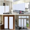 FEILAYS White Thickened Total Blackout Window Film Frosted Glass Static