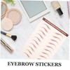 Outanaya Peel off Eyebrow Stickers Brow Instant Brow Shaping Realistic
