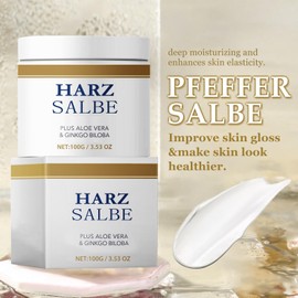 Resin Ointment Plus, Resin Ointment Against Large Pores, Resin Ointment The Original Against Large Pores, Effective Against Blemishes, Prevents Shine, Moisturising Cream for All Skin Types (1 Piece)