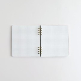Green Flash Note STUDY HOLIC Ring Notebook - Square Microbiology ST-270