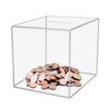 Acrylic Piggy Bank Break to Open Square Money Box for