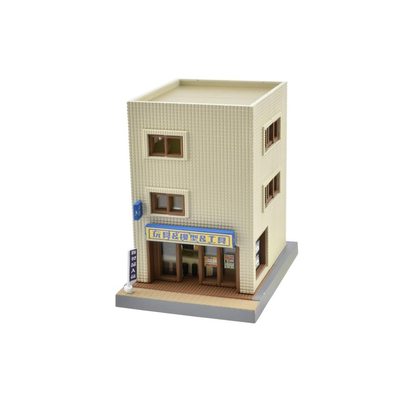 TomyTEC 120116 970974 N building kit A3, hair salon/model shop