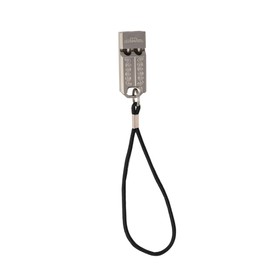 Happyyami Survival Supplies - Silbato de titanio para supervivencia de emergencia, silbato de doble tubo, silbato de campo fuerte, silbato de metal, silbato de seguridad, silbato de entrenamiento para