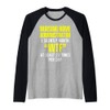 Nursing Home Administrator Funny Long Term Care Raglan Baseball Tee