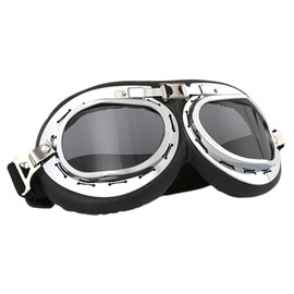Motorcycle Goggles | Vintage Motorcycle Riding Glasses for Pilot | Dustproof Motorcycle Goggles Over Glasses, Outdoor Eyewear Motocross Goggles for Outdoors
