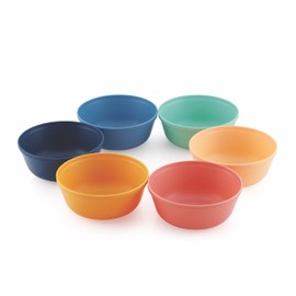 MASTERCOOK Plastic Bowl Set 6oz 15oz Multipurpose Plates Salad Pasta Bowls Ideal for Home Kids Parties Stackable Bowl for Kitchen BPA Free and Food Safe