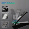 FVION Nail Clippers Set, Nail Cutter Stainless Steel for Thick