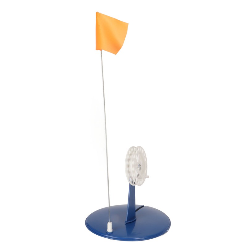 6PCS Ice Fishing Flag Outdoor Sign Portable Tip Up Angler