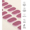 Nail Polish Strips - No UV Lamp Needed (Drama Queen