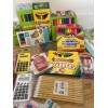 Various Brands Huge LOT SCHOOL SUPPLIES CRAYONS MARKERS PENCILS NOTEBOOKS