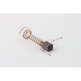 90930-05 Juego de cepillos para motor de carbono compatible con modelos Dremel 100/200/275/285/300/395/410/595 (tipo 4, 5 y 6)