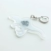 Unicon T.Rex Dinosaur Keychain Keychain, clear