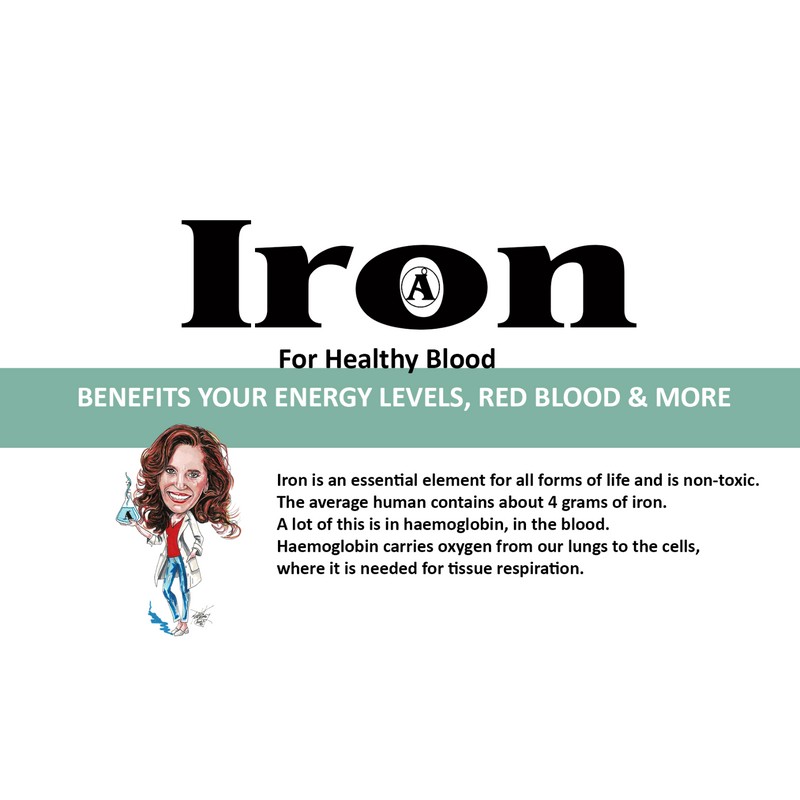 Angstrom Minerals Iron Plus C 32 oz