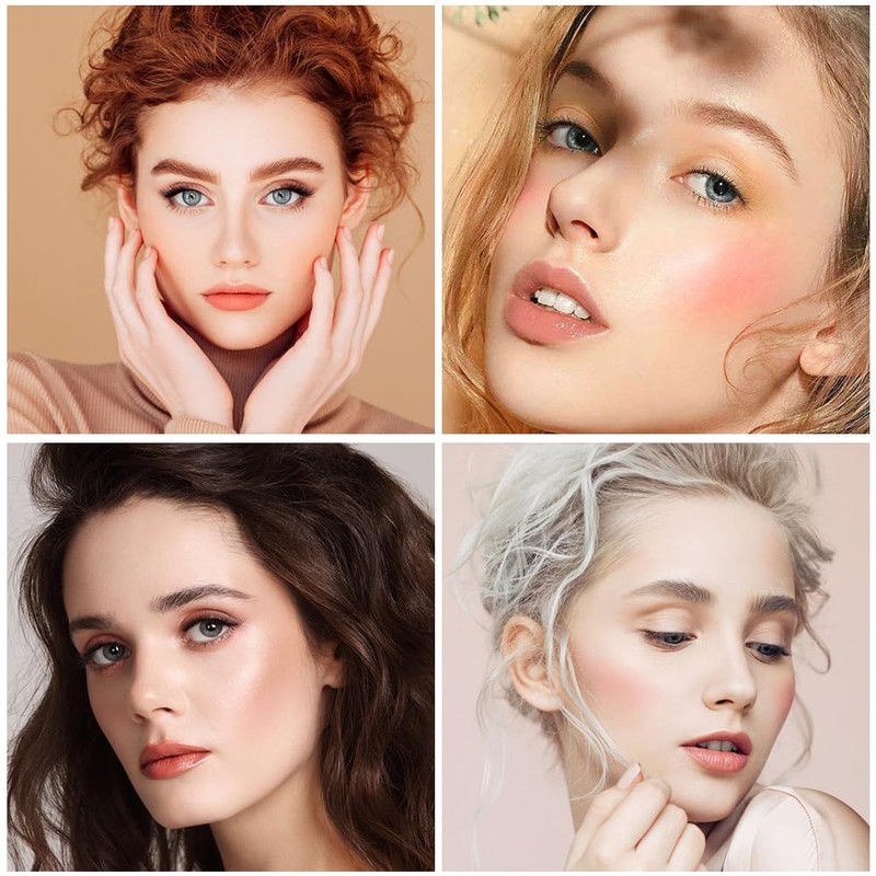 LOPHE Liquid Blush for Cheeks, Soft Cream Liquid Blush Stick
