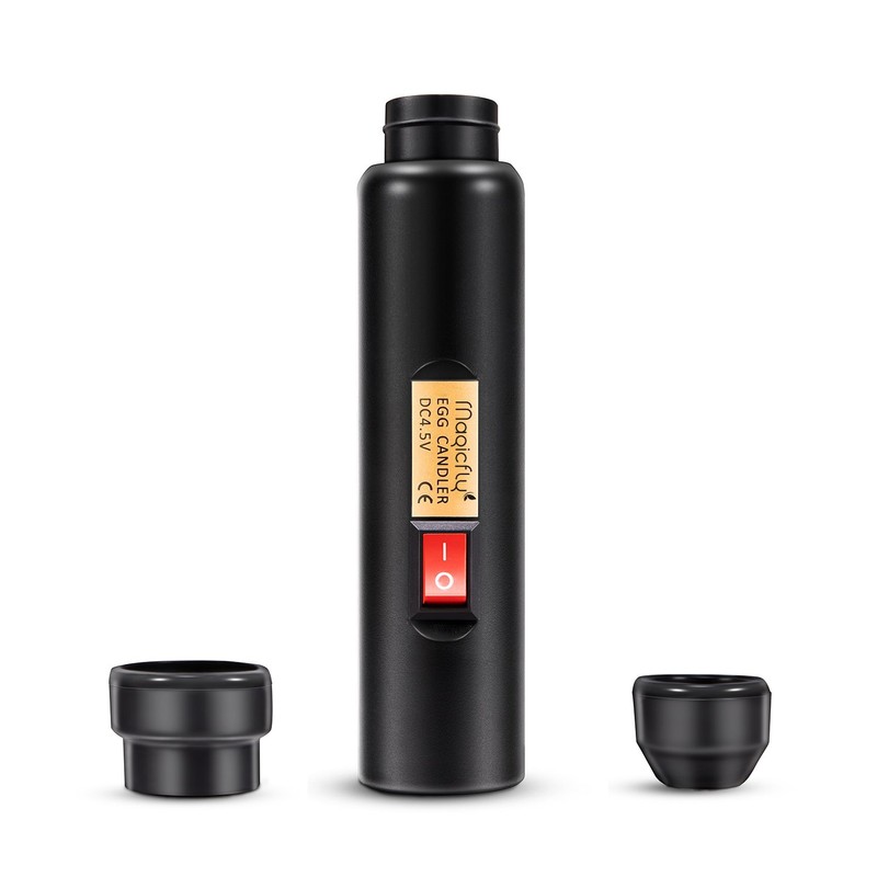 Magicfly Bright Cool LED Light Egg Candler Tester, Powered Only