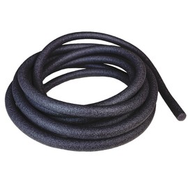 Oodles of Noodles 5/8” × 20 ft Foam Noodles for Crafts – Solid-Core Foam Tubes Cylinder Backer Rods for Modeling & DIY Arts & Crafts (Black)