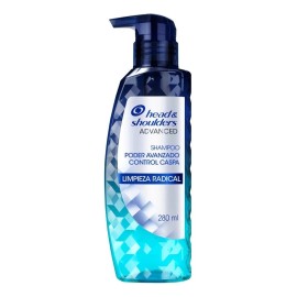 Shampoo Head & Shoulders Advanced Limpieza Radical 280 ml